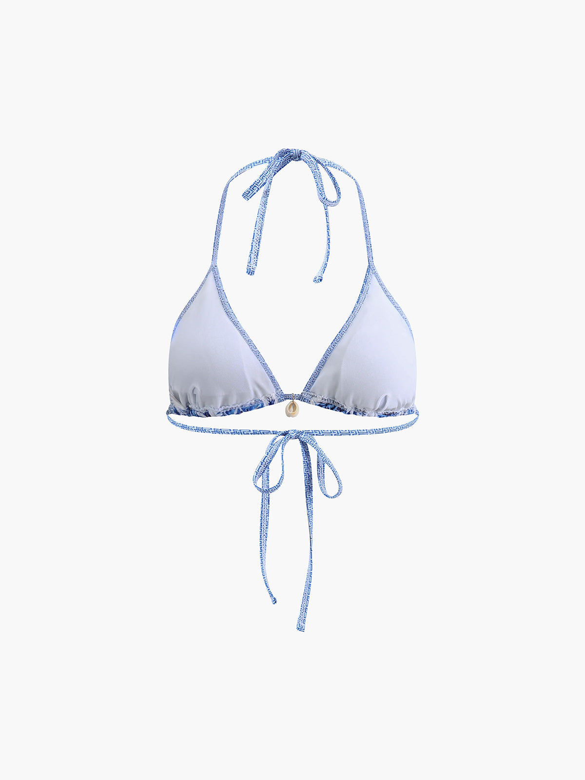 Ilya | Bikini Set with Blue Floral Print