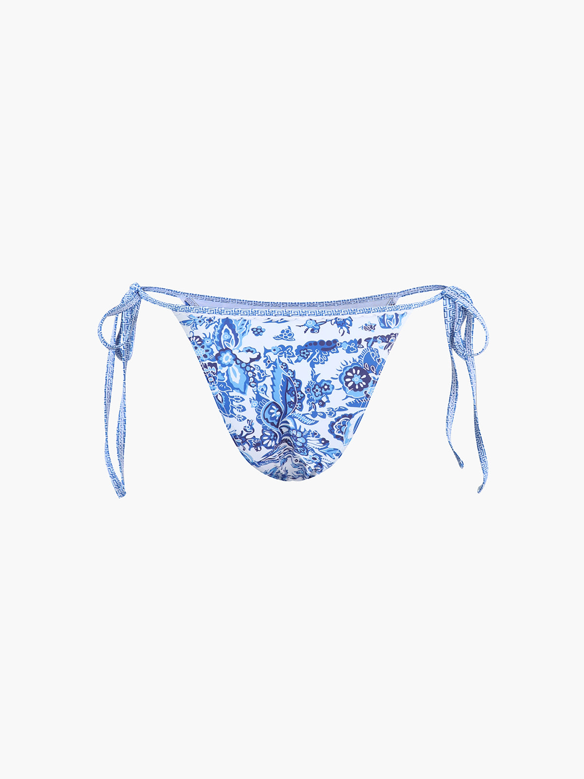Ilya | Bikini Set with Blue Floral Print