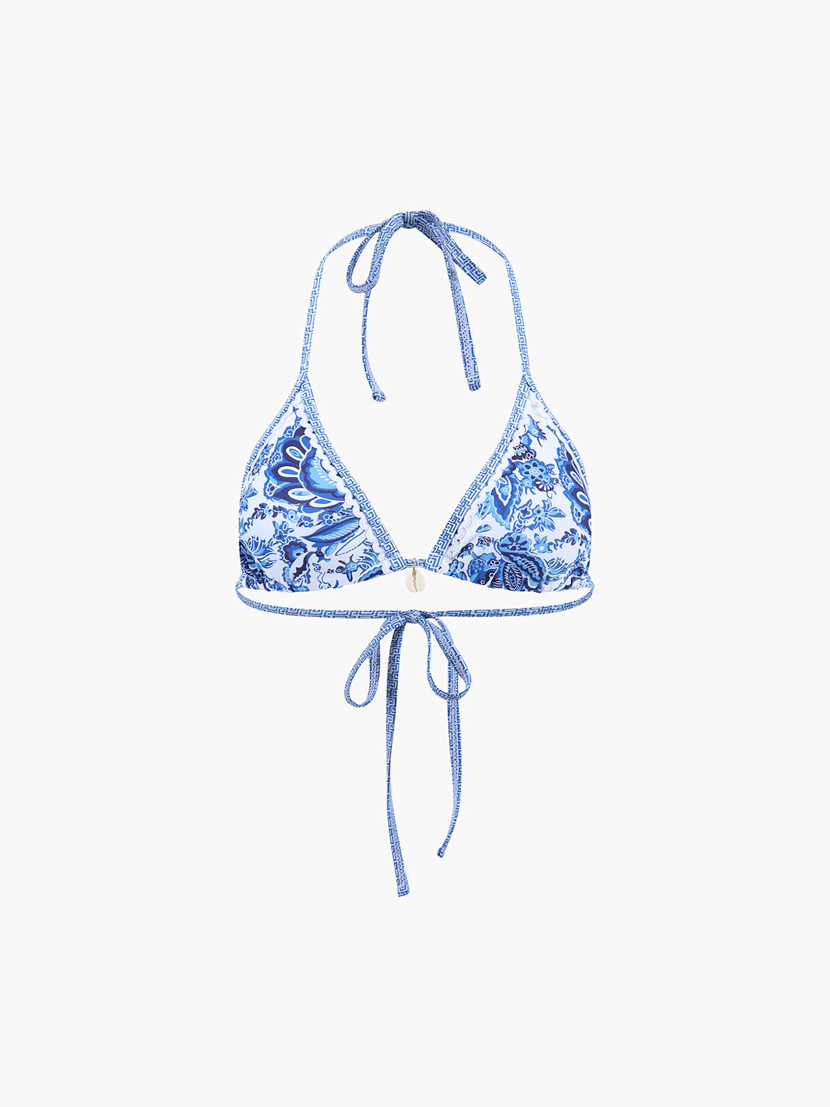 Ilya | Bikini Set with Blue Floral Print