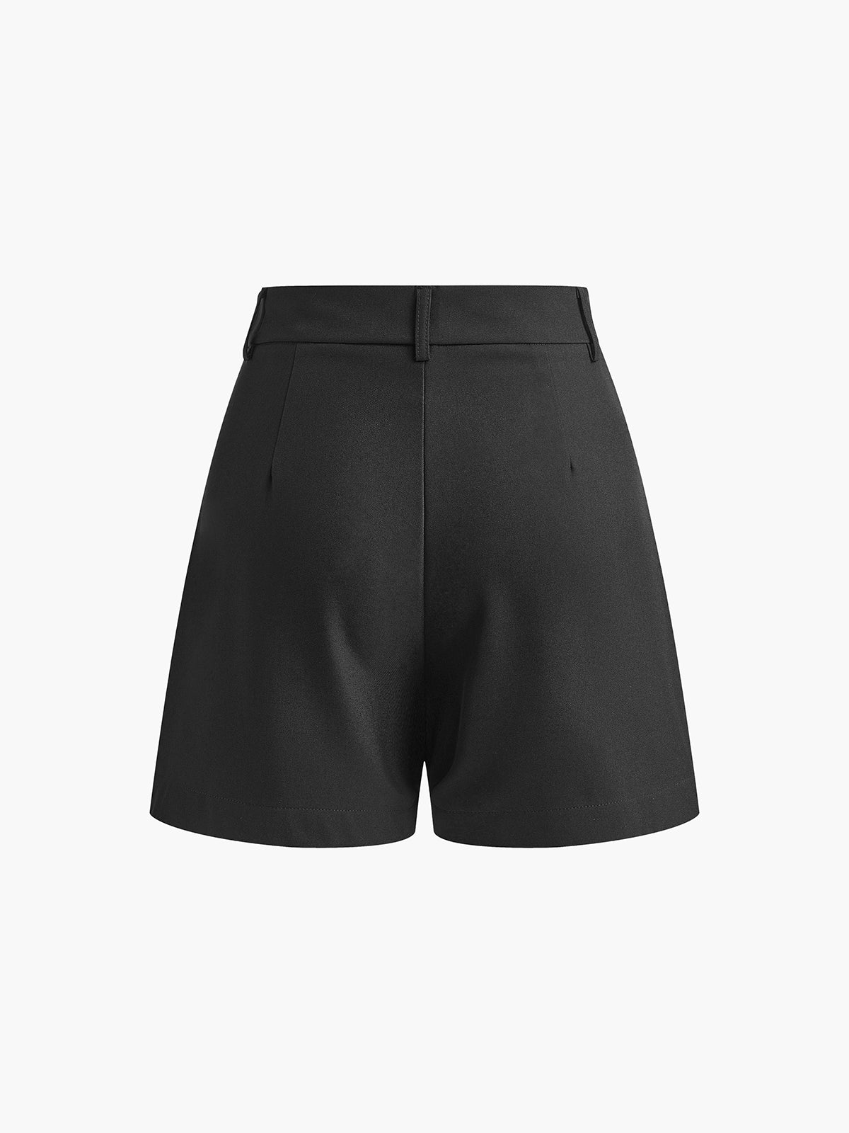 Sarin | High-Waisted Pleated Shorts