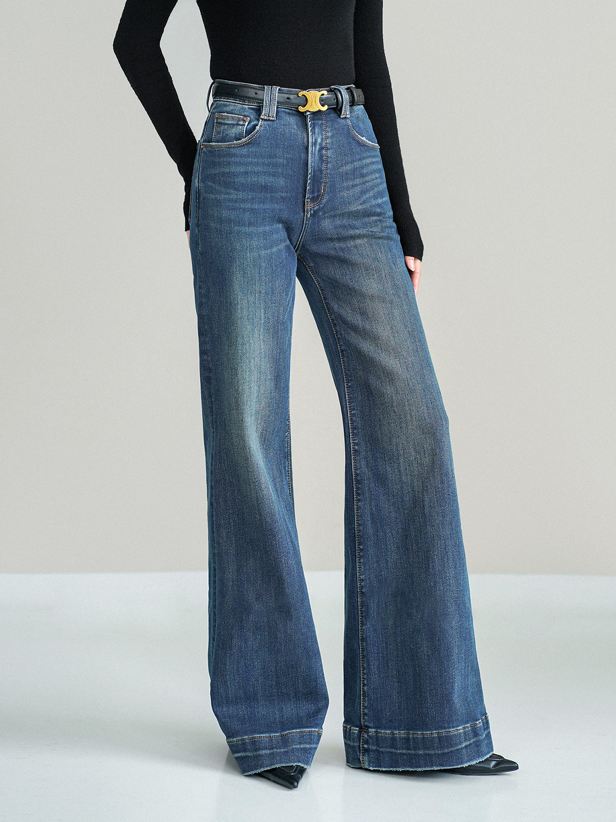 Azariah | Jeans High-waisted Wide-leg