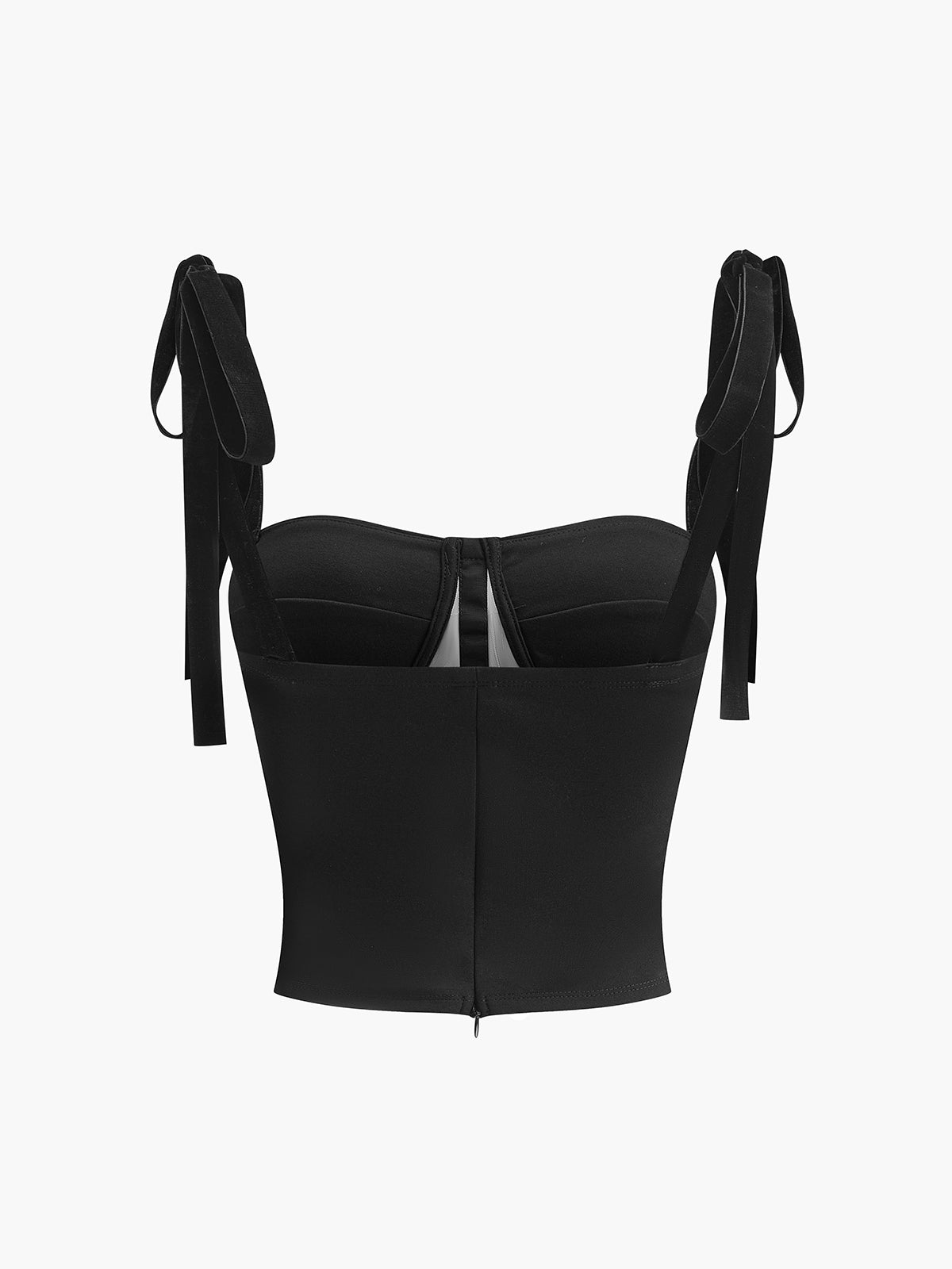 Calleigh | Corset Top Sheer Mesh