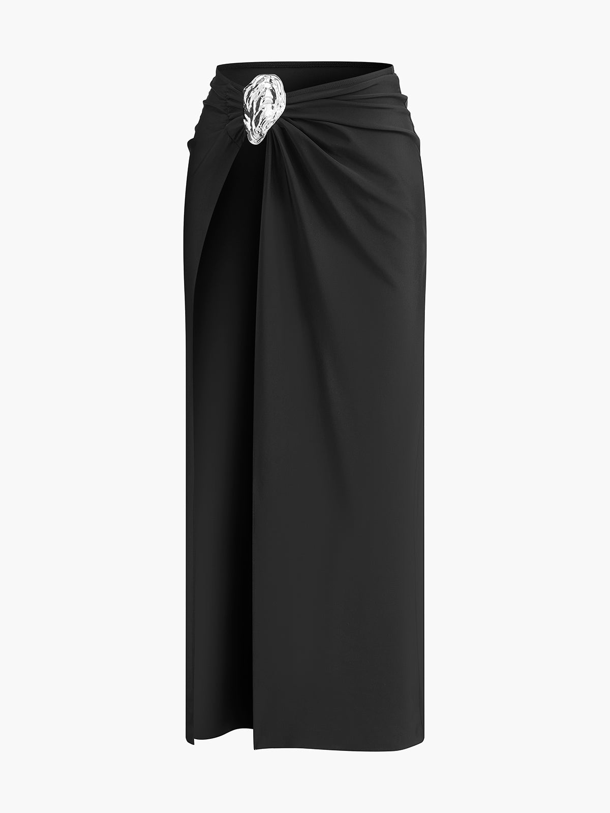 Bryana | Maxi Skirt Set with Gold Details