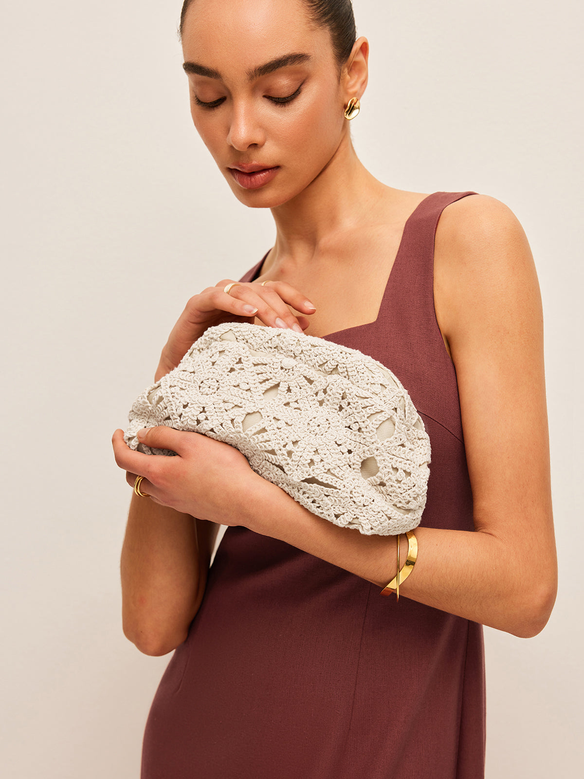 Maura | Clutch Bag Crochet Flower Pattern
