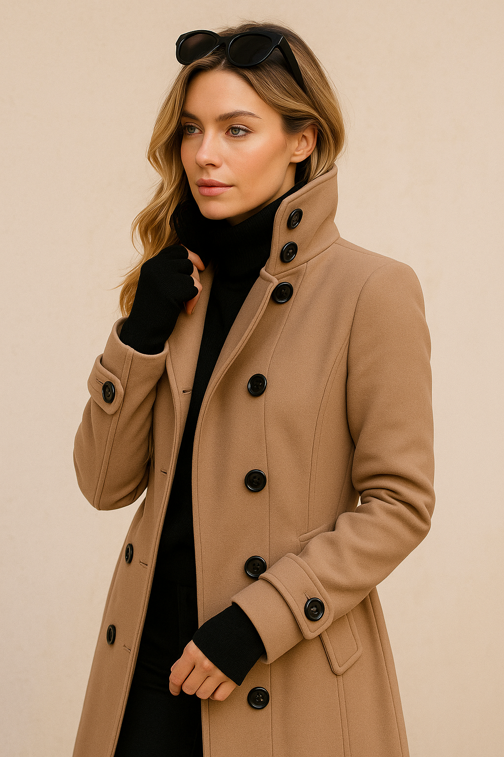 Naomie | Trench coat Double-breasted