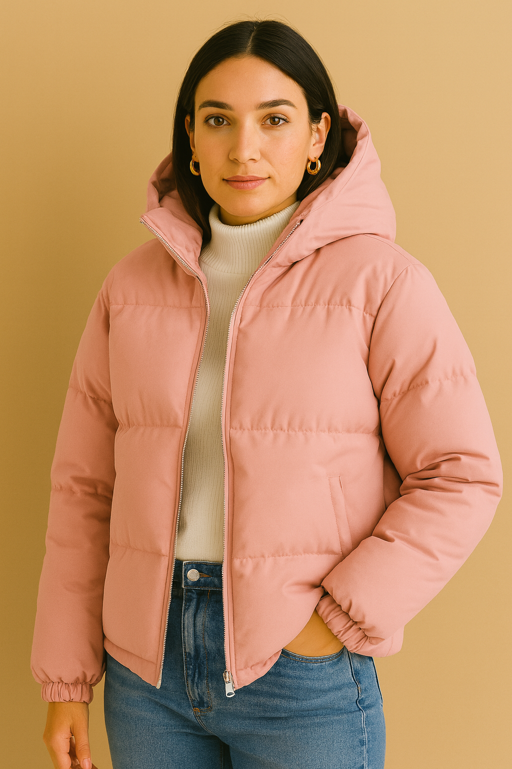 Ani | Hooded puffer jacket