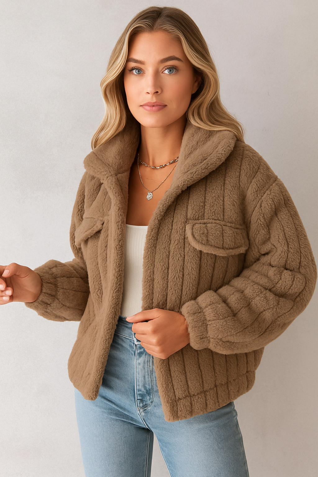 Tanika | Warm Teddy Coat