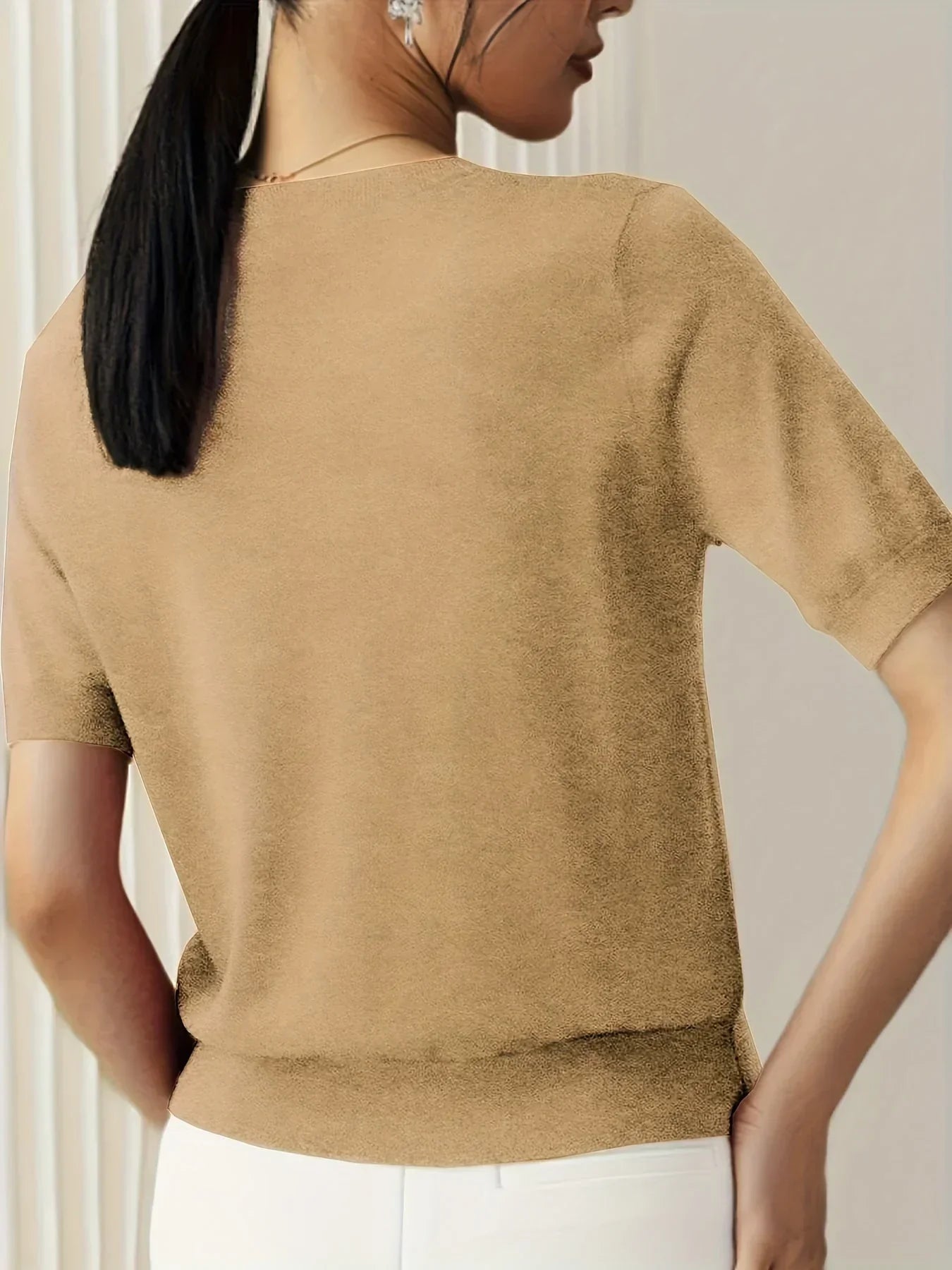 Janell | Knitted Top Comfortable & Stylish
