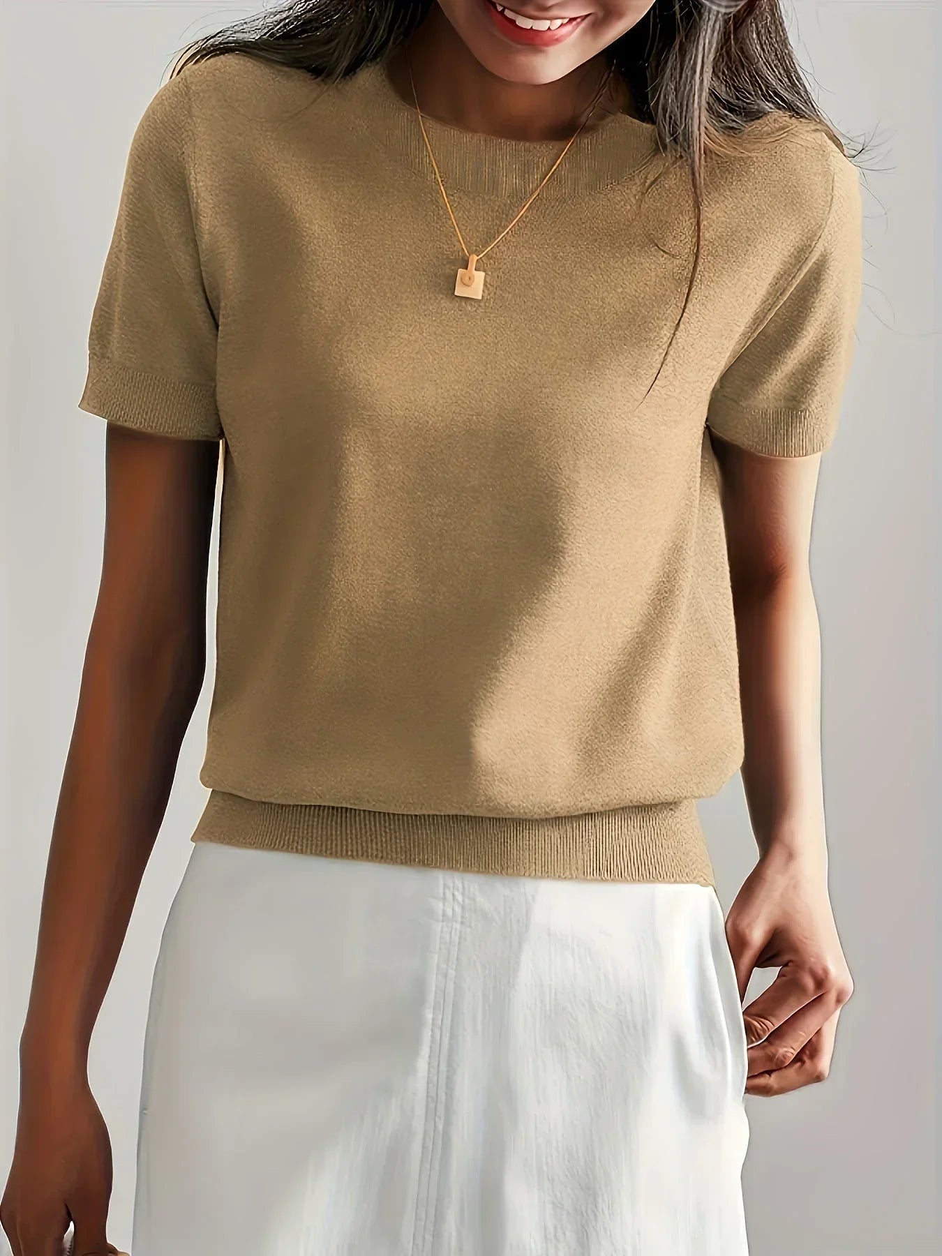 Janell | Knitted Top Comfortable & Stylish