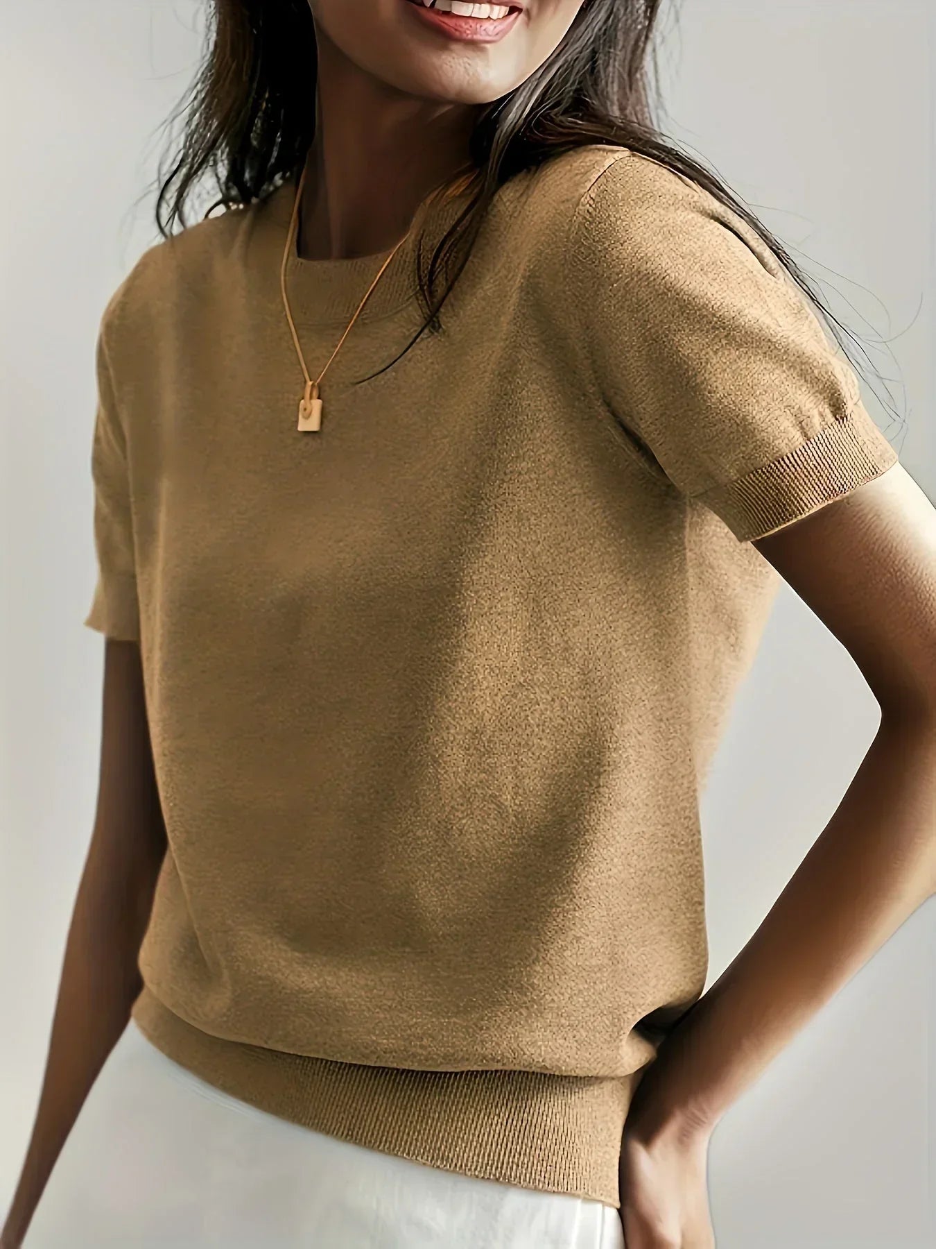 Janell | Knitted Top Comfortable & Stylish