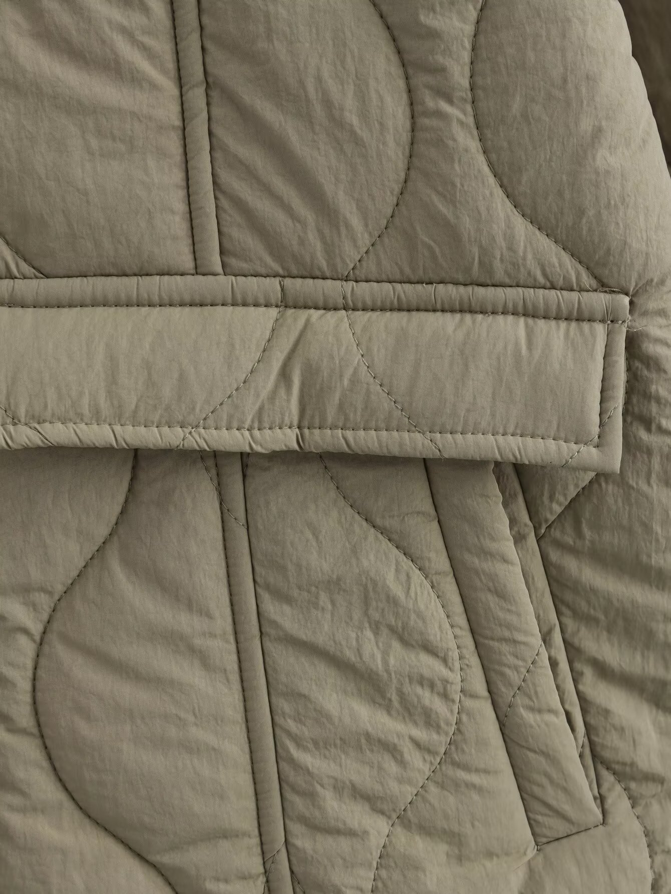 Fleur | Padded Jacket with Leopard Print Cuffs