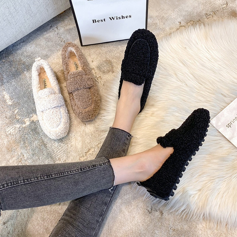 Elara | Wonderfully Soft Sherpa Loafers