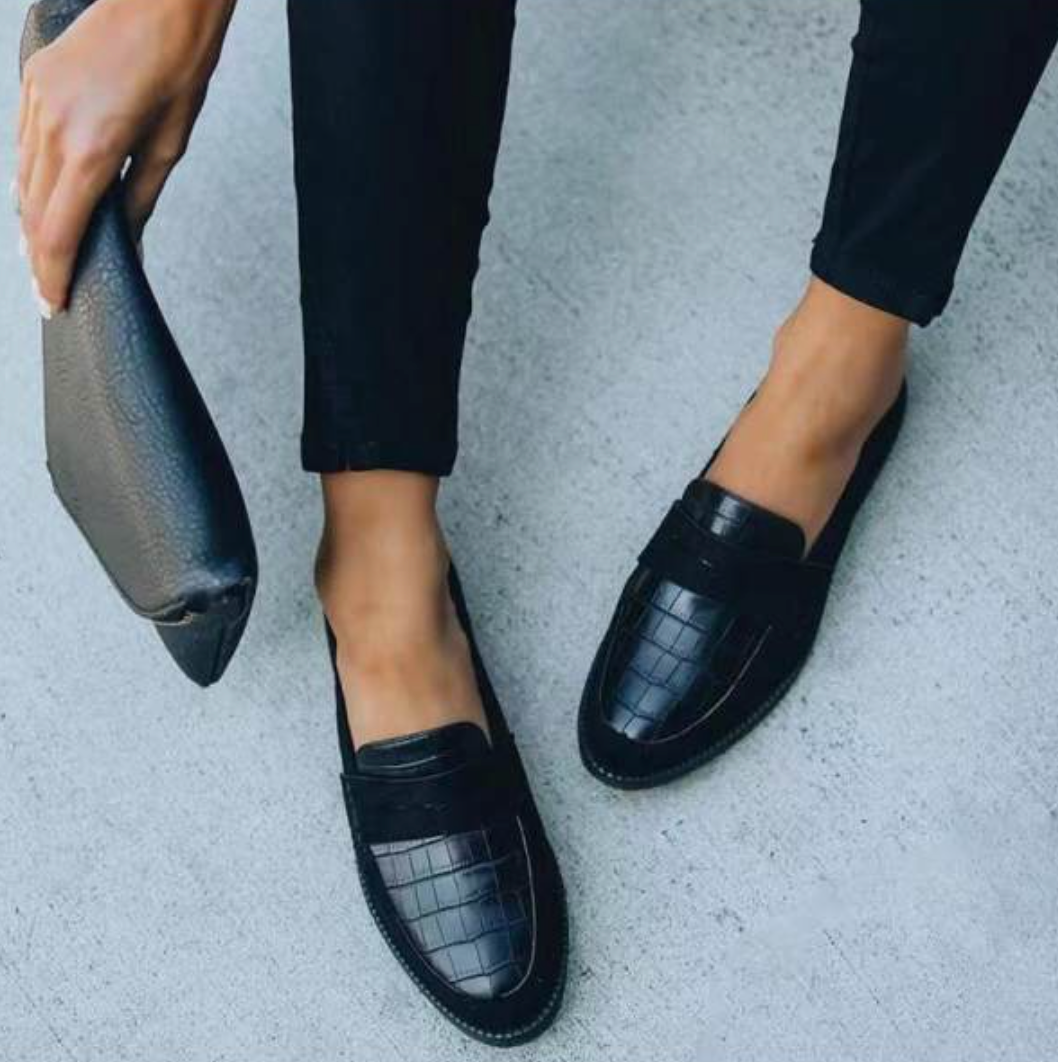 Avelin | Loafers Crocodile Print