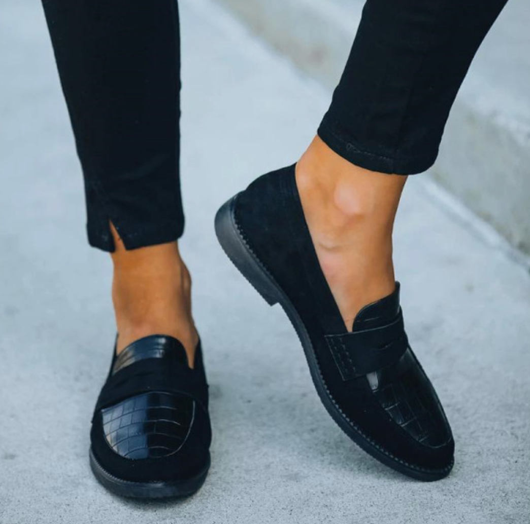 Avelin | Loafers Crocodile Print