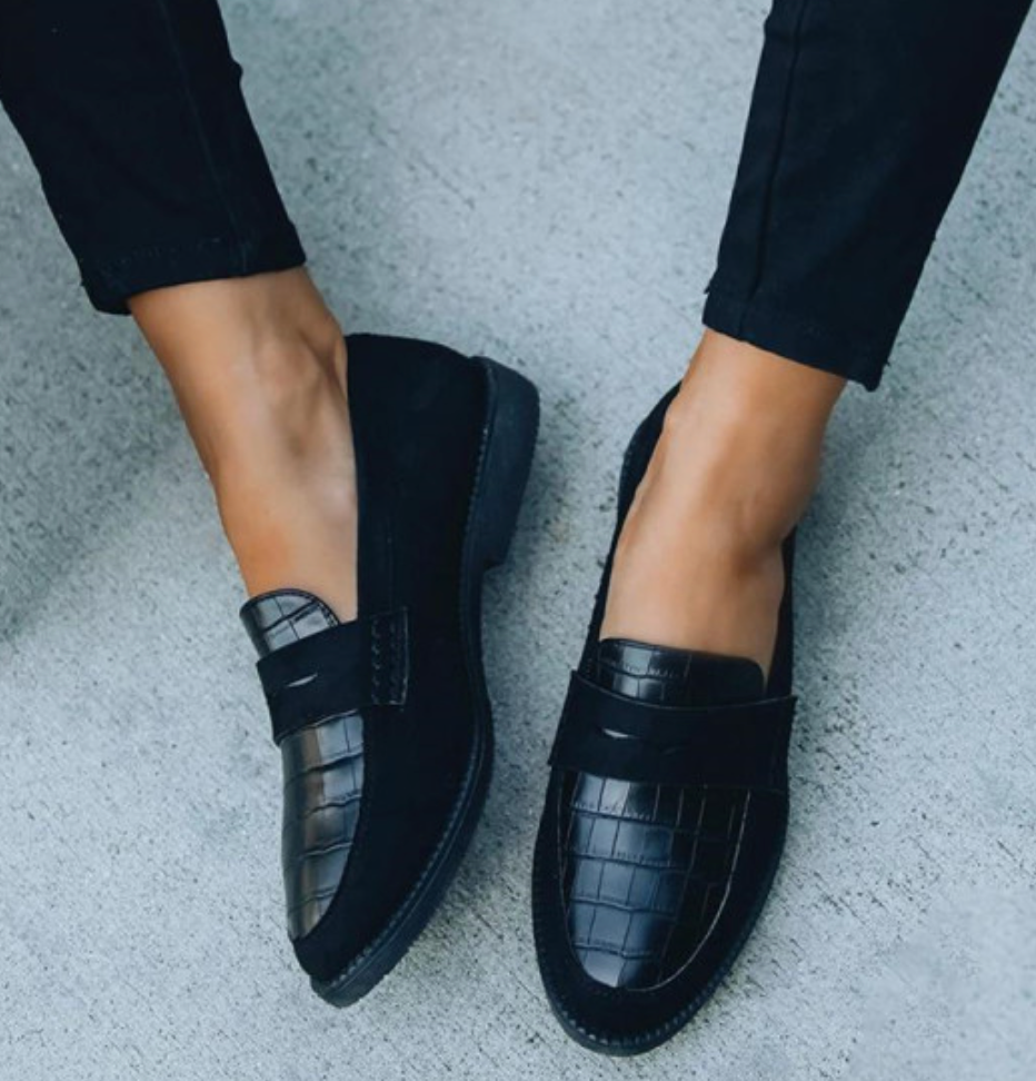 Avelin | Loafers Crocodile Print