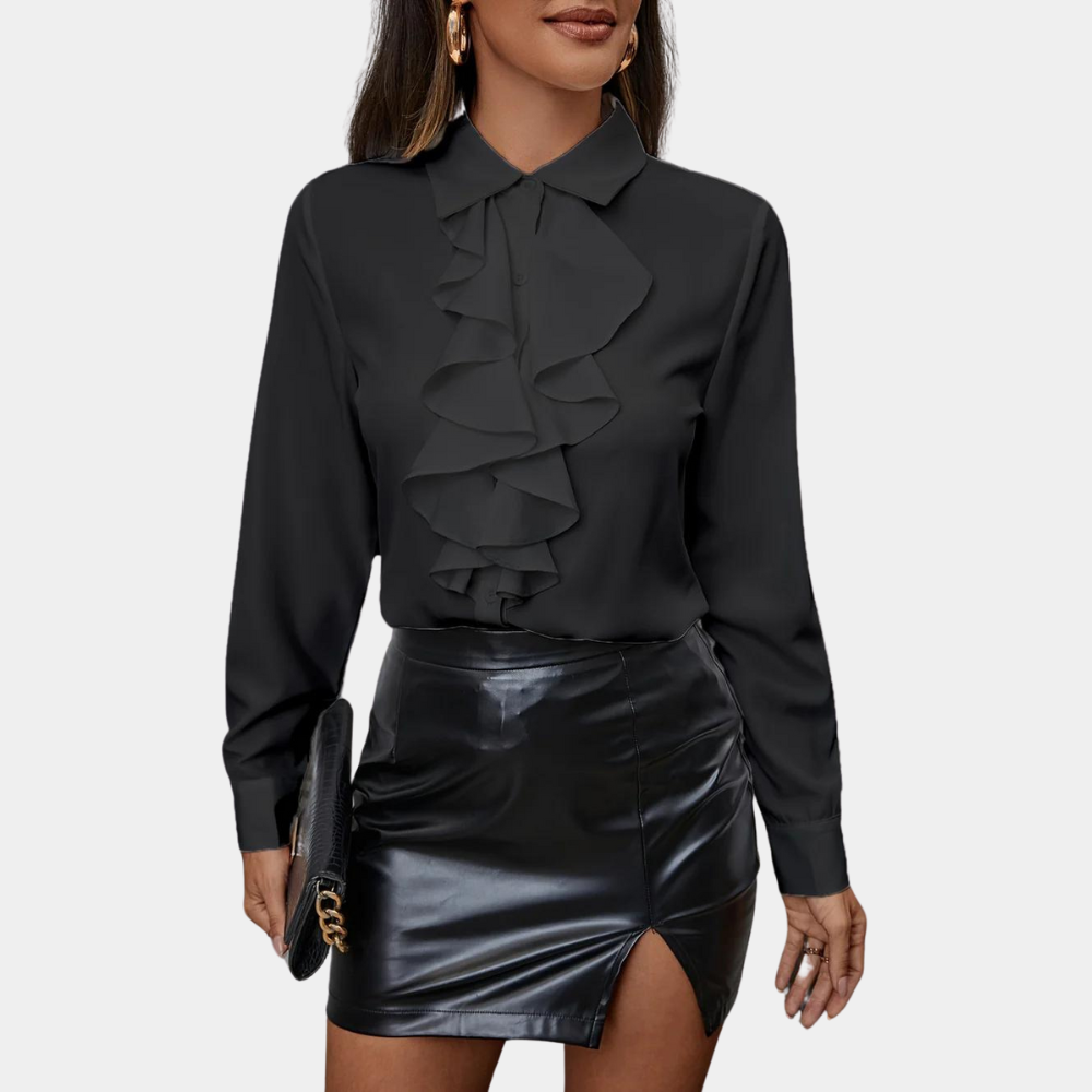 Sanjuana | Blouse with Ruffles