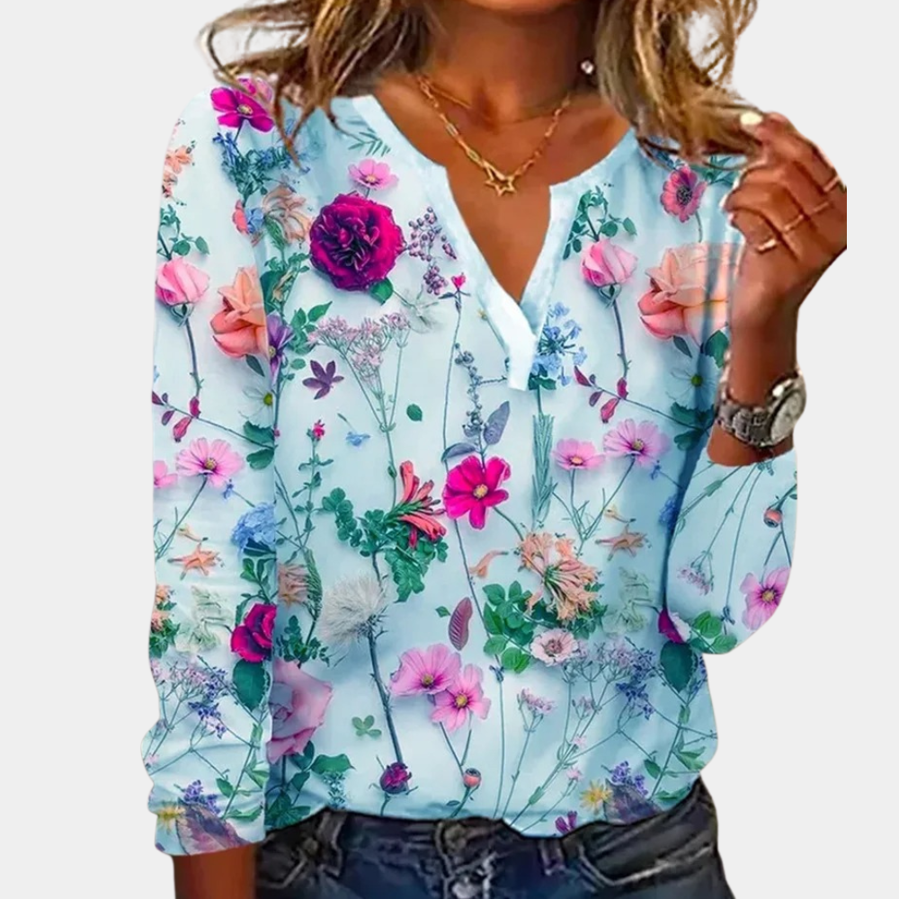 Shara | Blouse with Floral Print