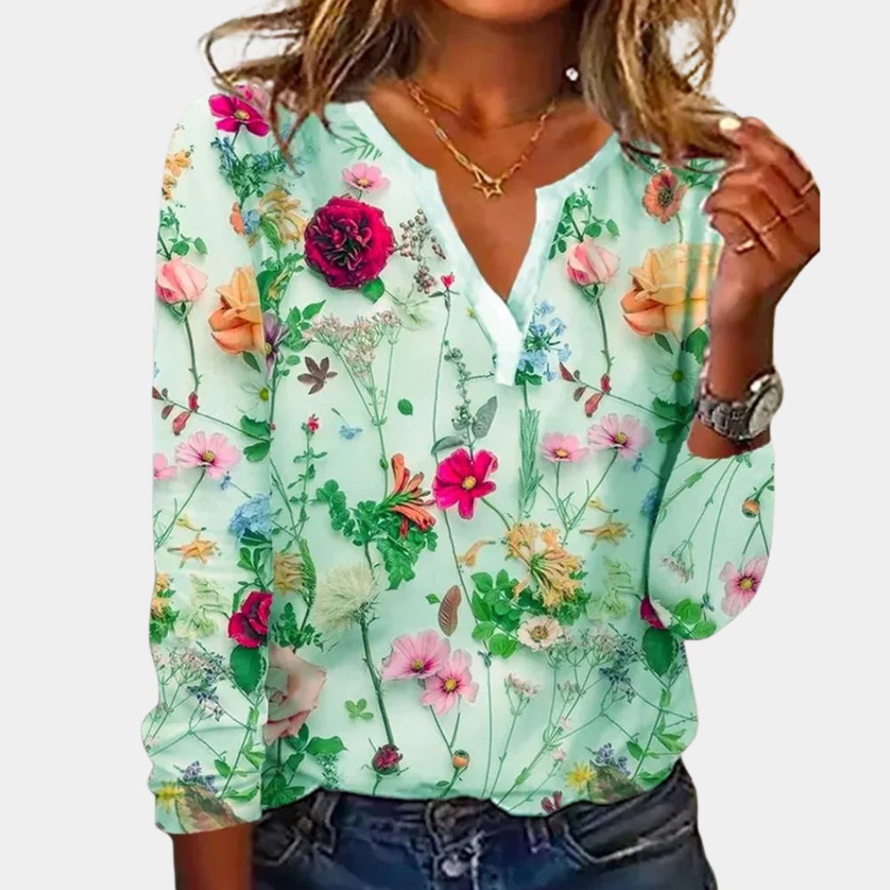 Shara | Blouse with Floral Print