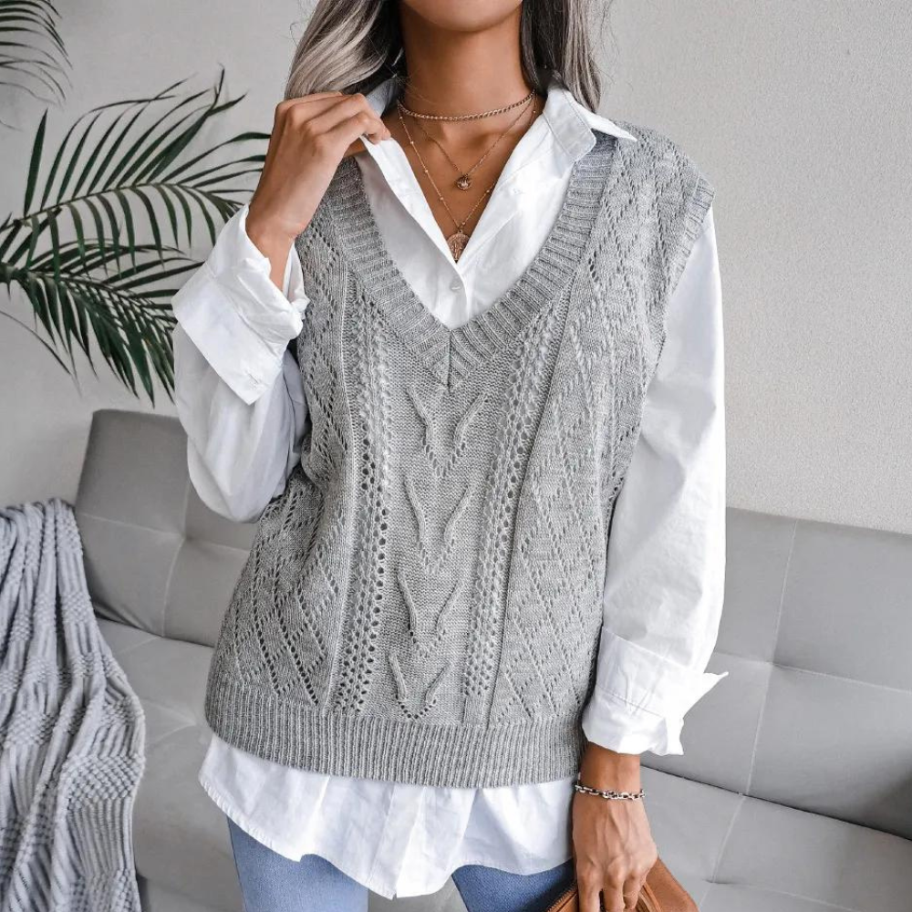 Marguerite | Knitted Spencer Cable Knit