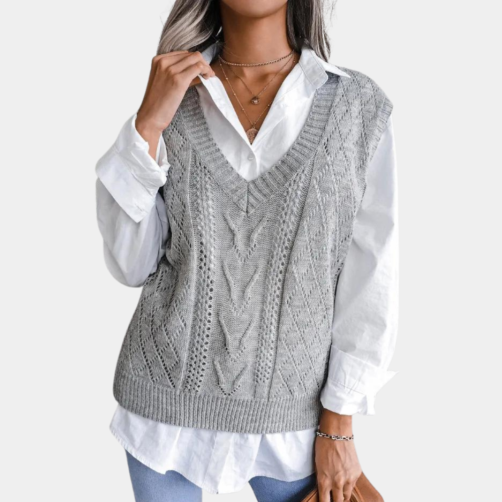 Marguerite | Knitted Spencer Cable Knit