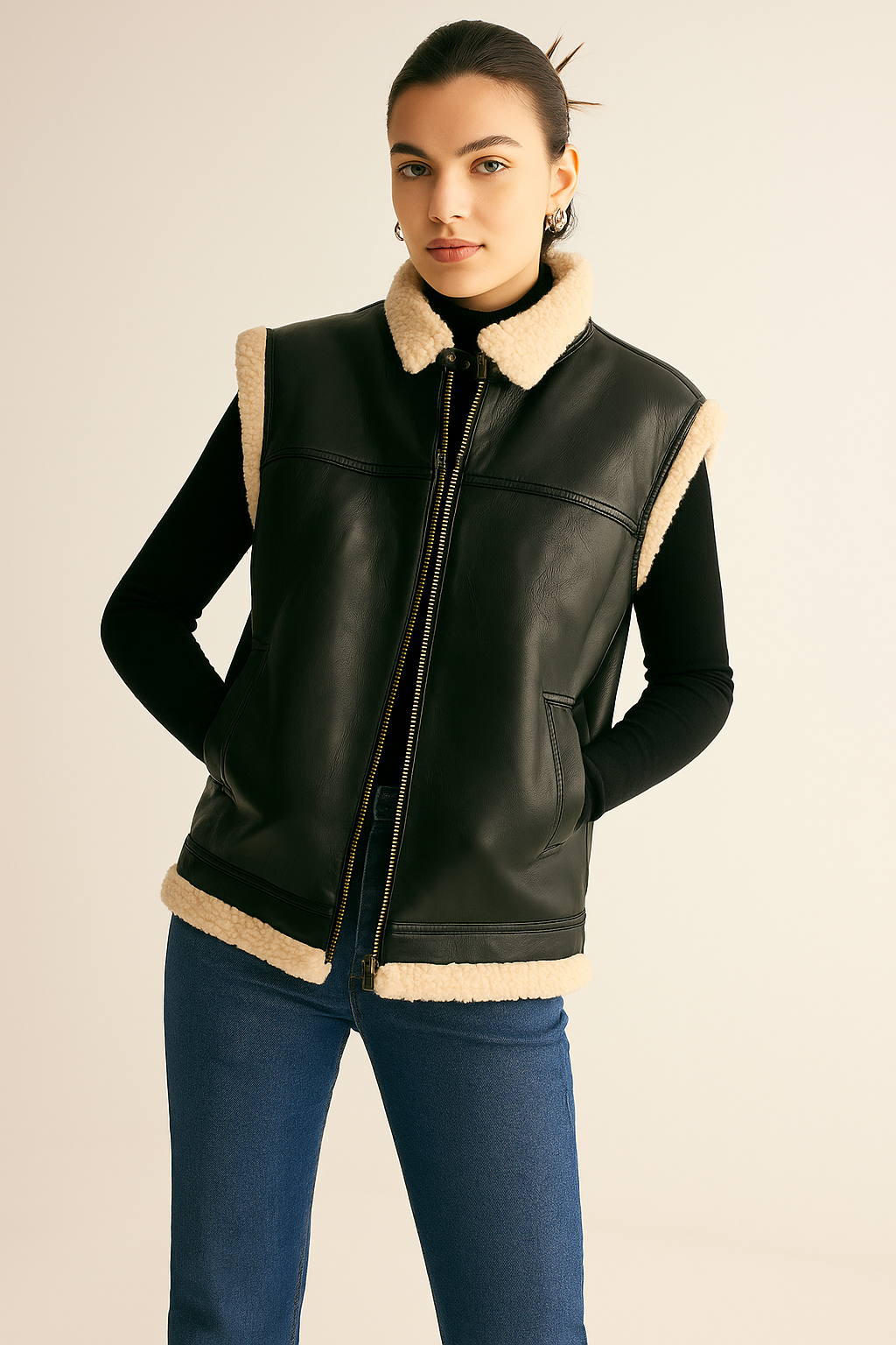 Cheryl | Vest Teddy Lined