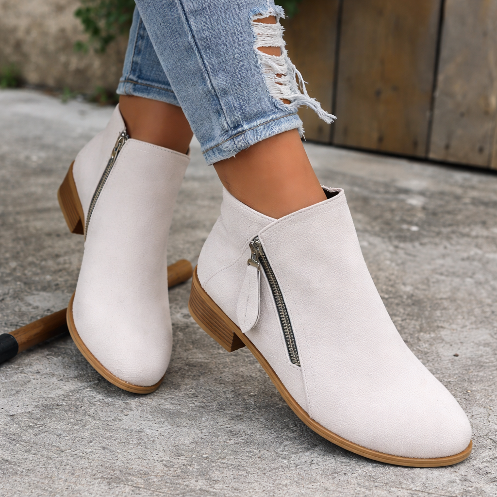 Anéa | Ankle Boots Zipper