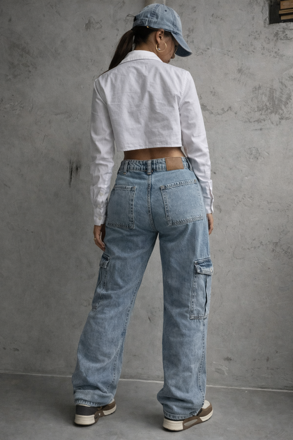 Chia | Cargo Pants Utility Pockets