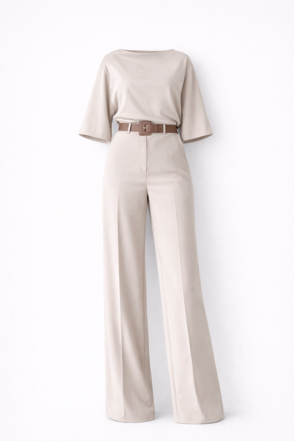 Ariana | Two-Piece Suit Beige Elegant