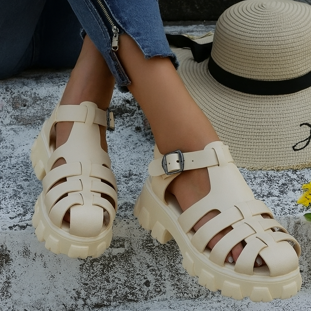 Evra | Sandals Chunky Platform Sole