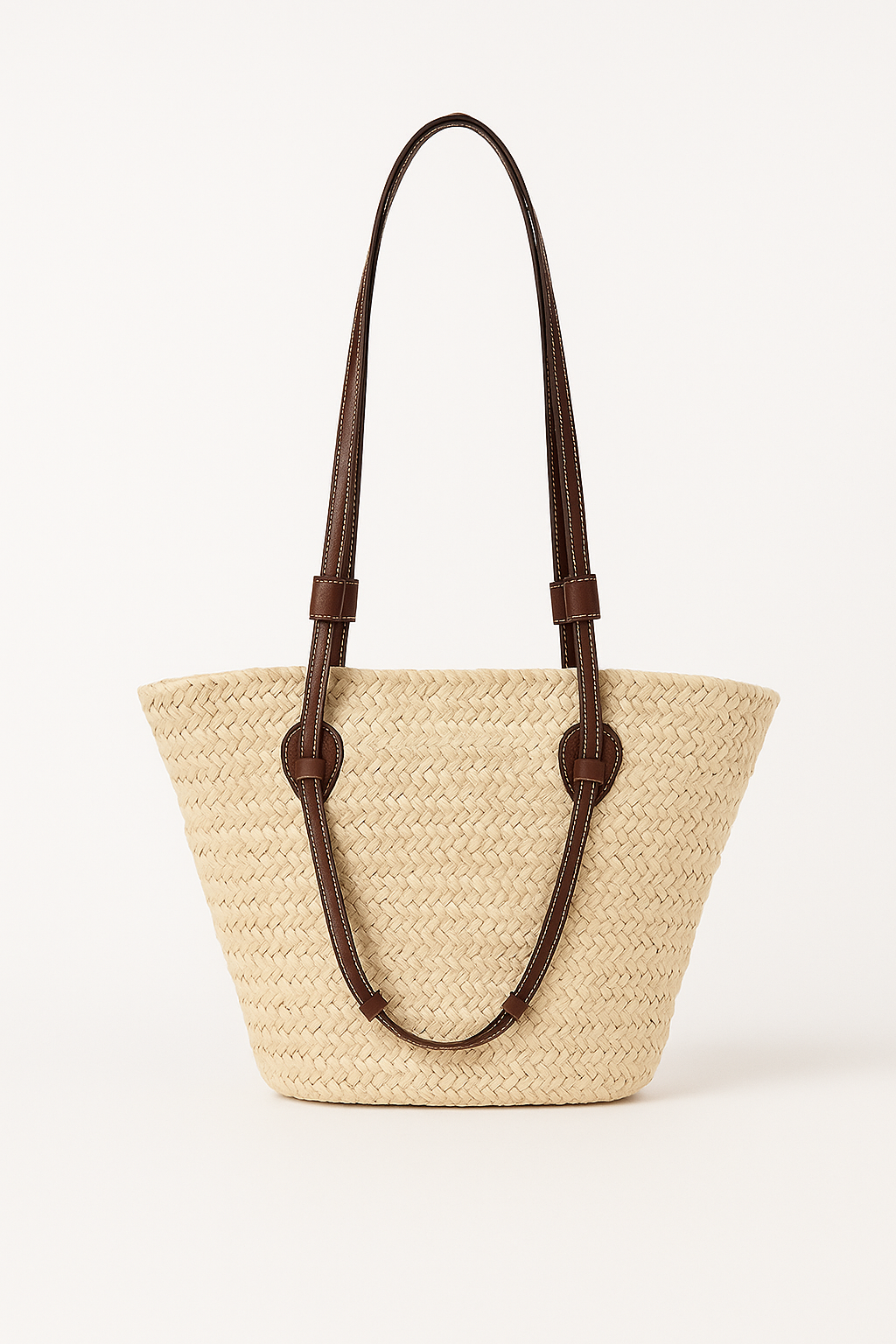 Skyler | Woven Raffia Shoulder Bag