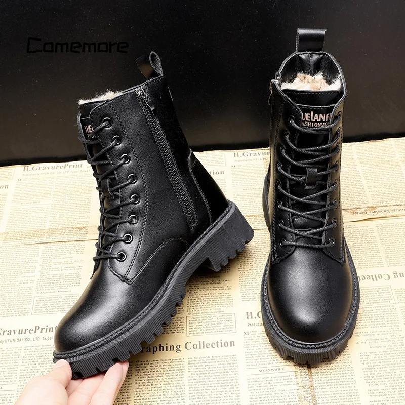 Cloey | Warm Winter Boots with Faux Fur Comfort