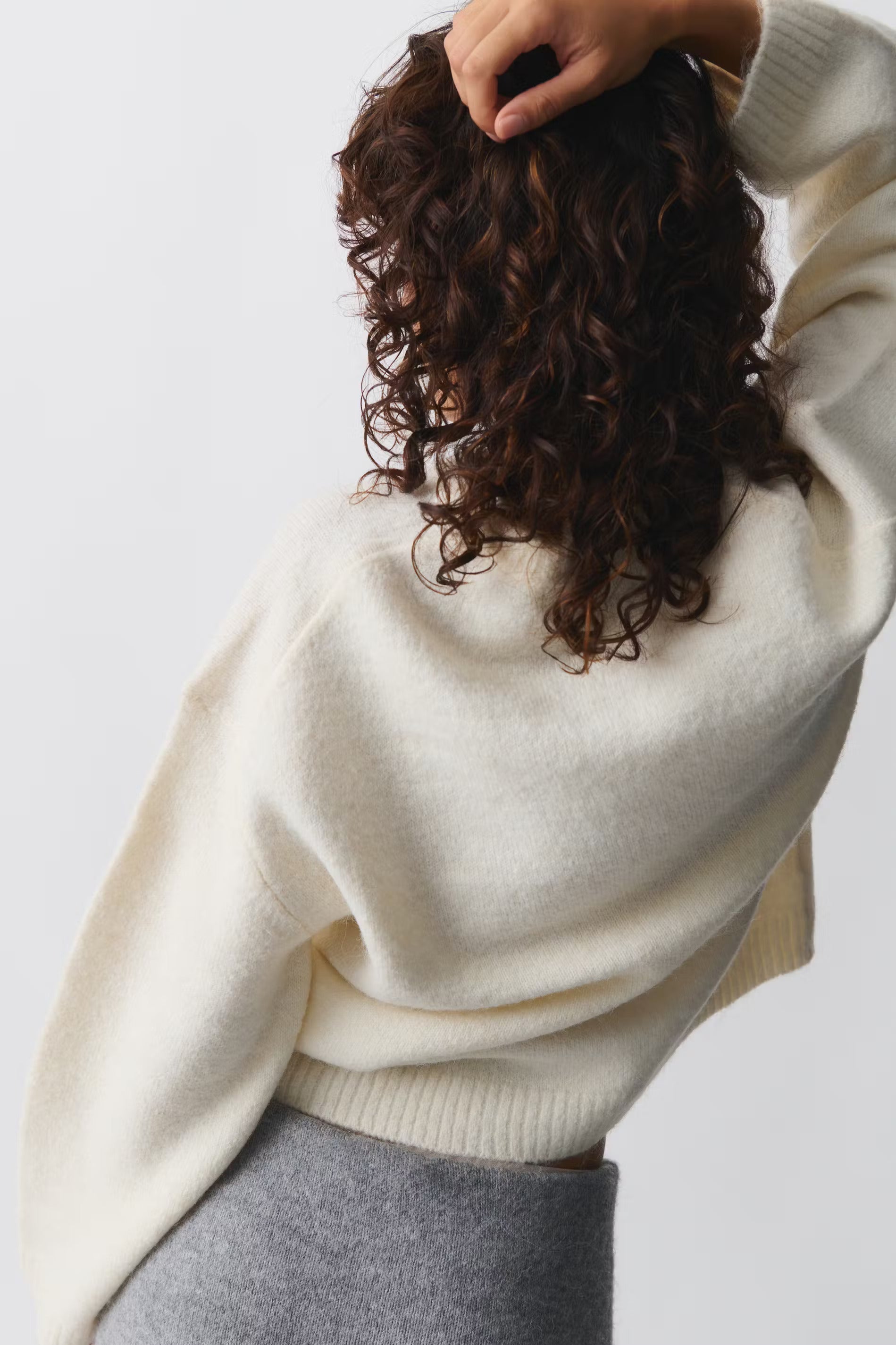 Nienke | Sweater with Ribbed Crewneck