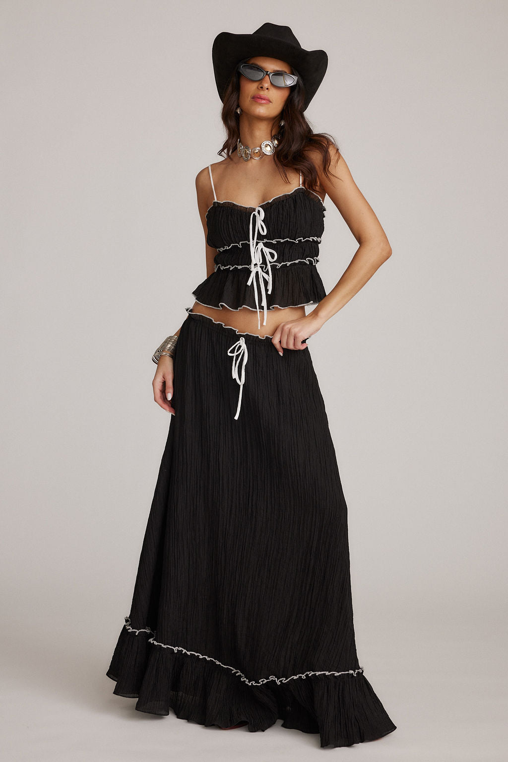 Roxy | Two-Piece Summer Set with Ruffles