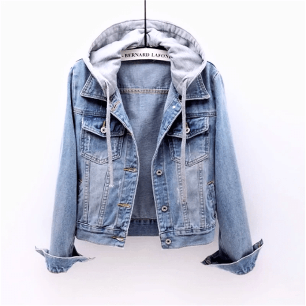 Anabelle | Denim Jacket with Hood
