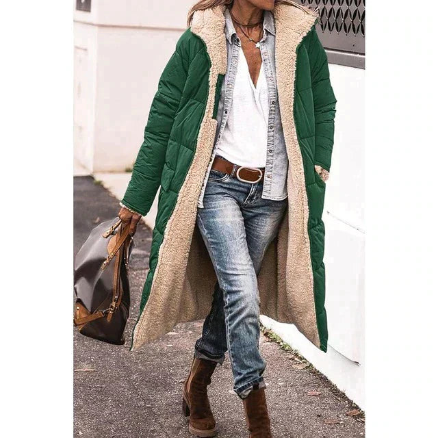 Vergie | Reversible Lined Puffer Jacket