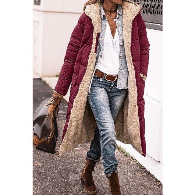 Vergie | Reversible Lined Puffer Jacket