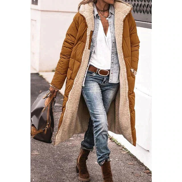 Vergie | Reversible Lined Puffer Jacket