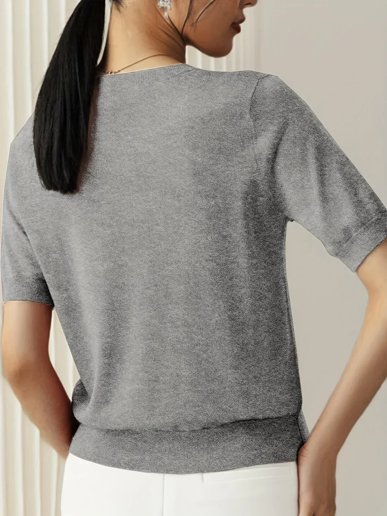 Janell | Knitted Top Comfortable & Stylish