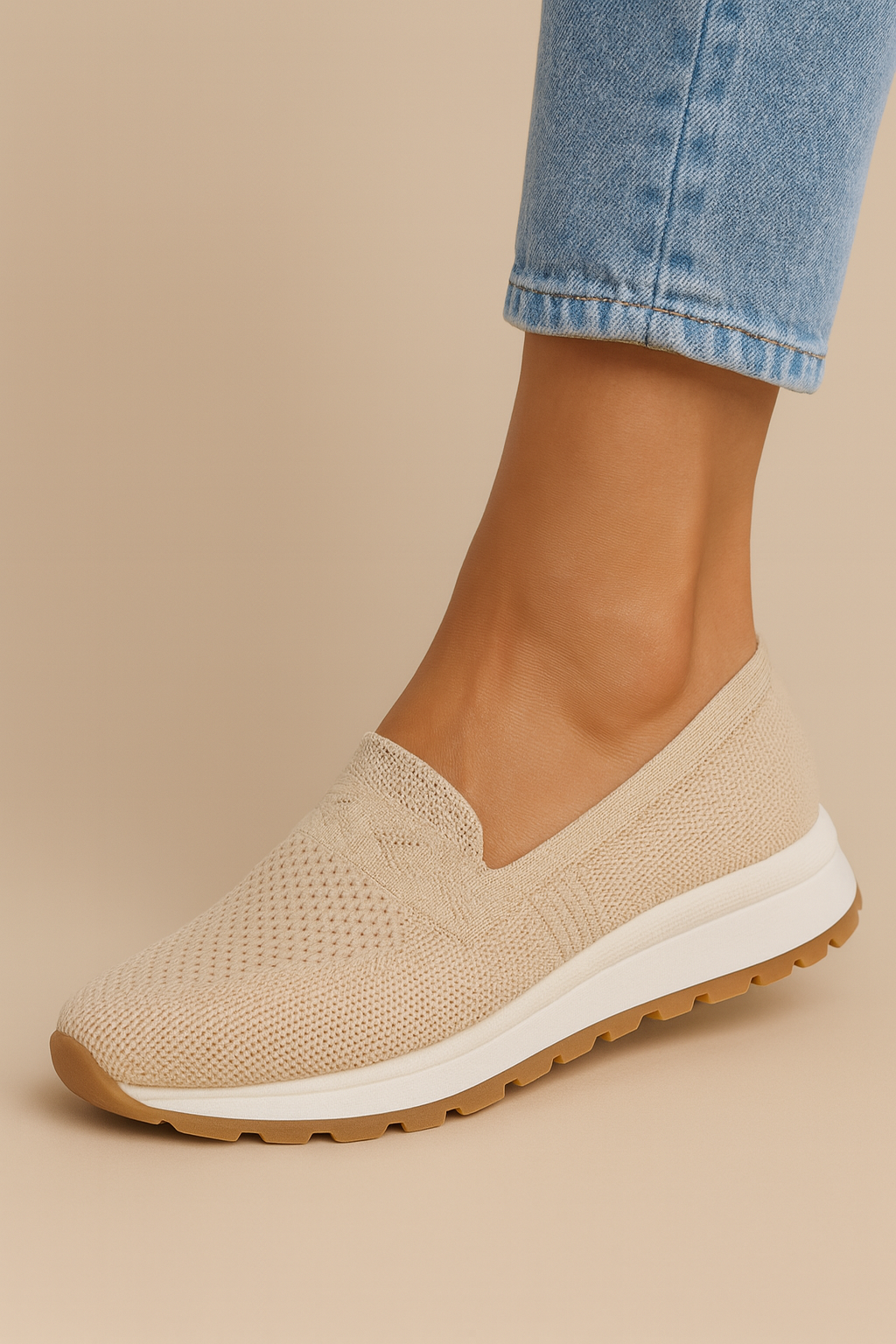 Golden | Slip-ons Breathable Comfort