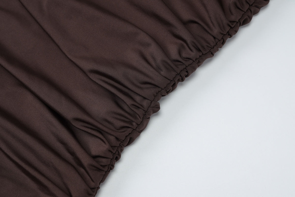 Willia | Dress with Asymmetrical Draping