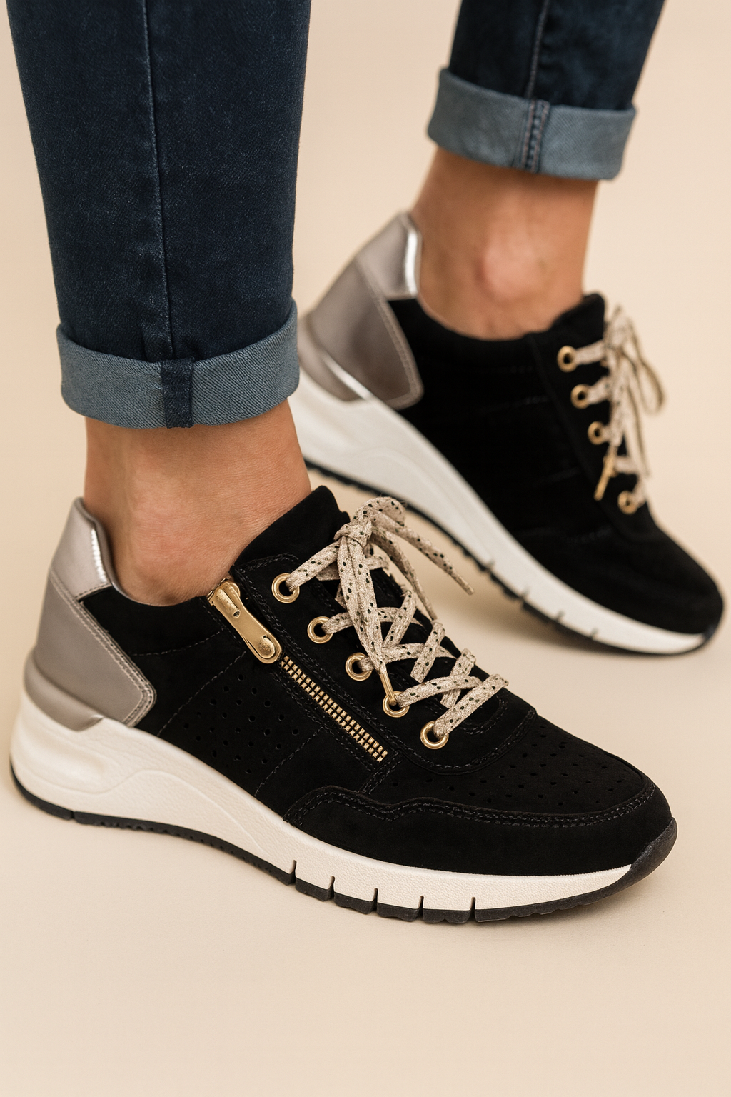 Malena | Comfortable Sneakers with Side Zip