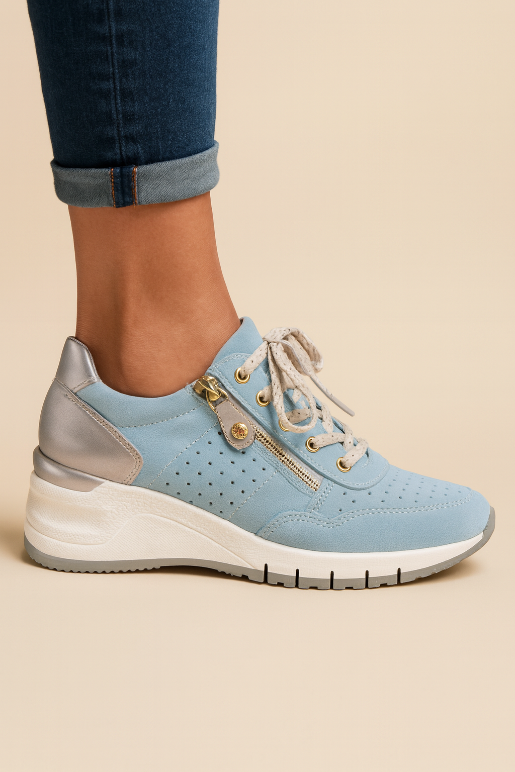 Malena | Comfortable Sneakers with Side Zip