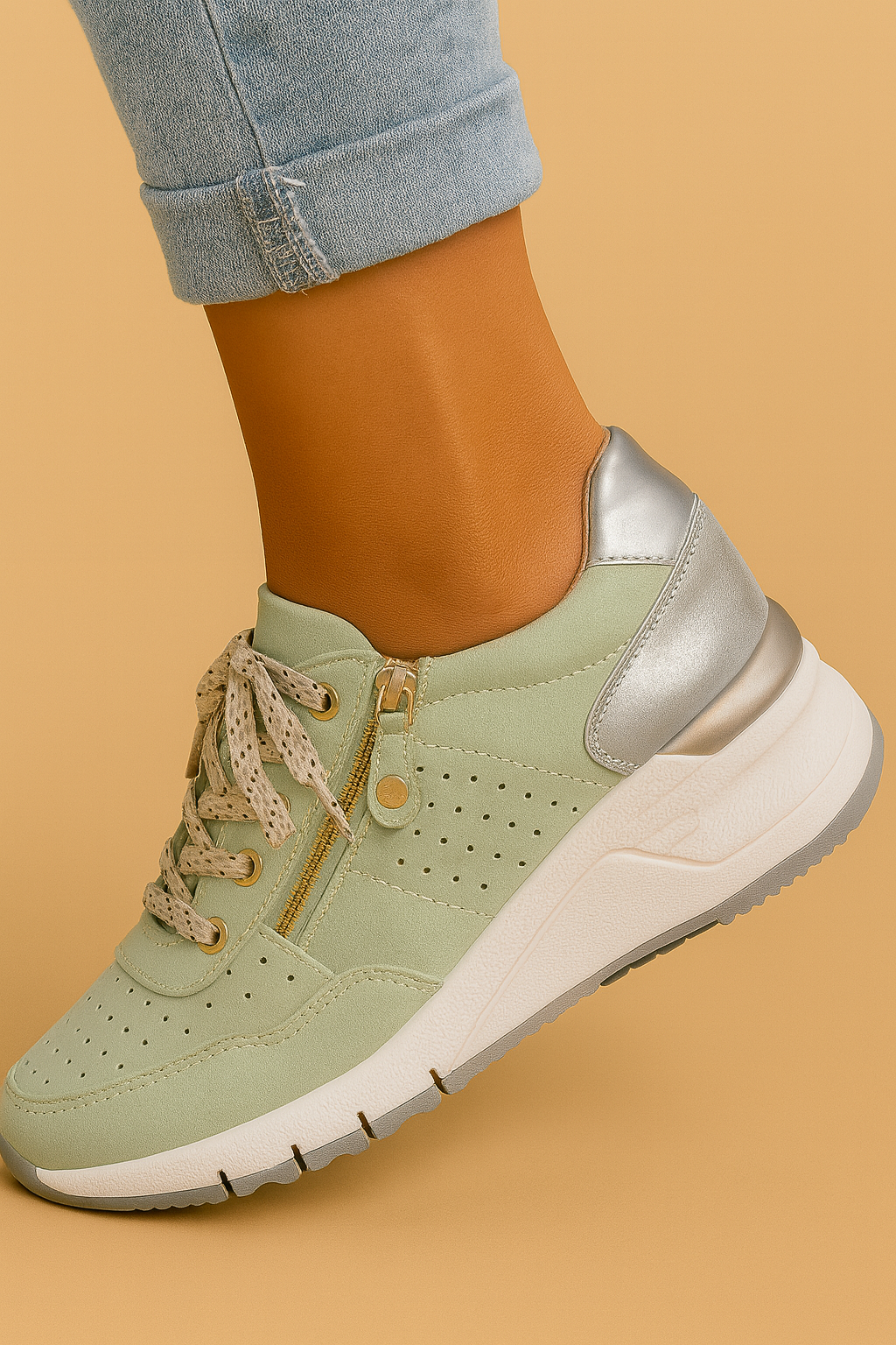 Malena | Comfortable Sneakers with Side Zip