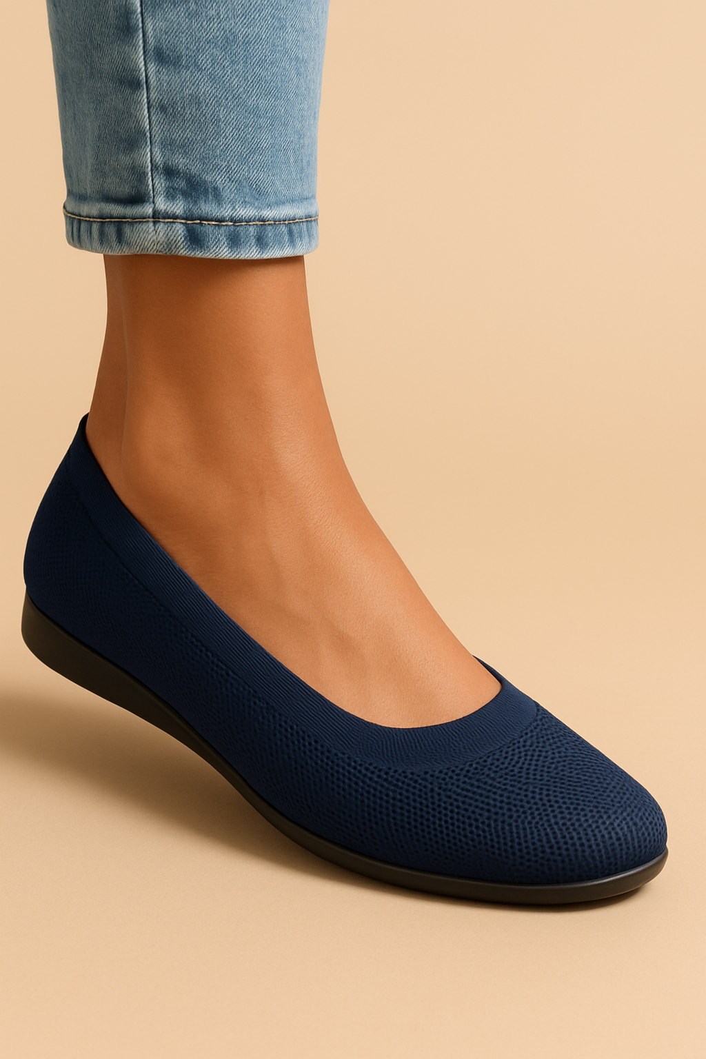 Louann | Breathable Knitted Ballerina Flats