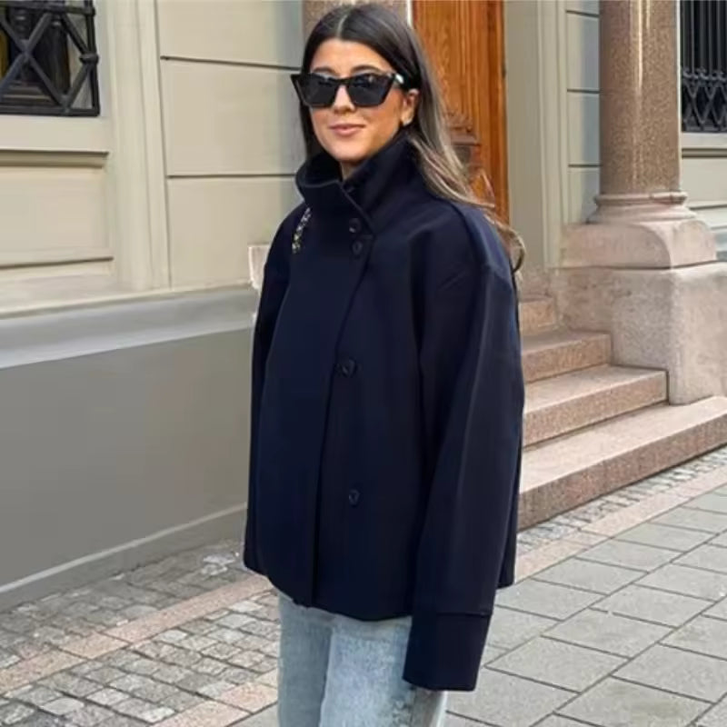 Vonnie | Women's Jacket with Asymmetrical Closure