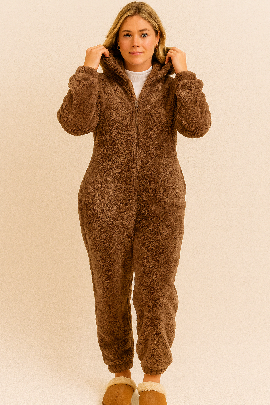 Tia | Women's Onesie with Bear Ears