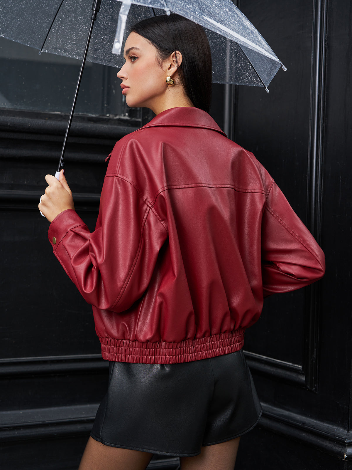 Margot | Bomber Jacket Faux Leather