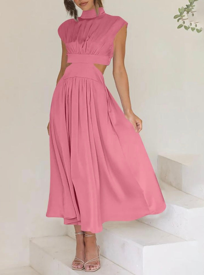 Yamilet | Maxi Dress with Cut-Out Waist