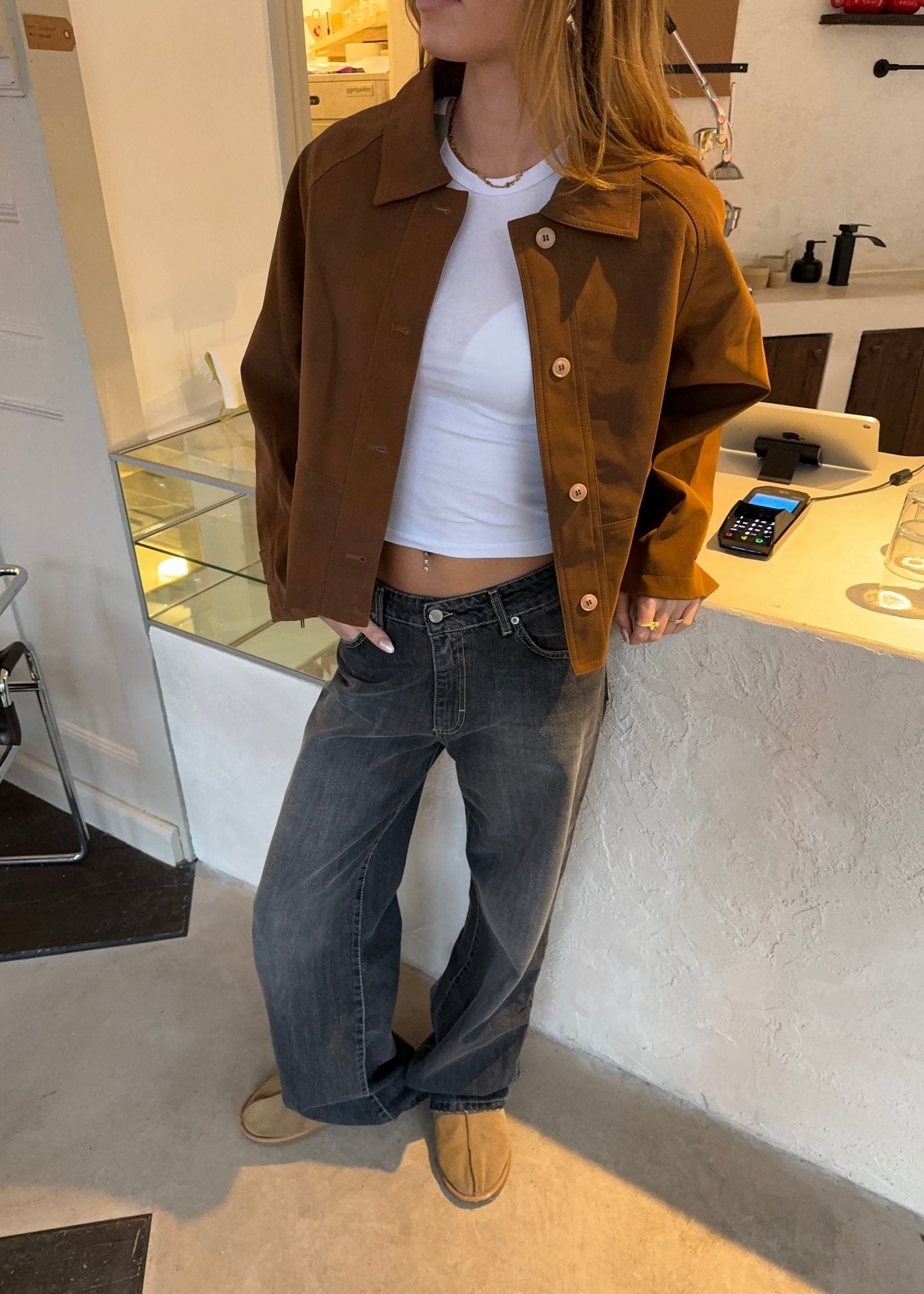 Brittani | Jacket Cropped Silhouette