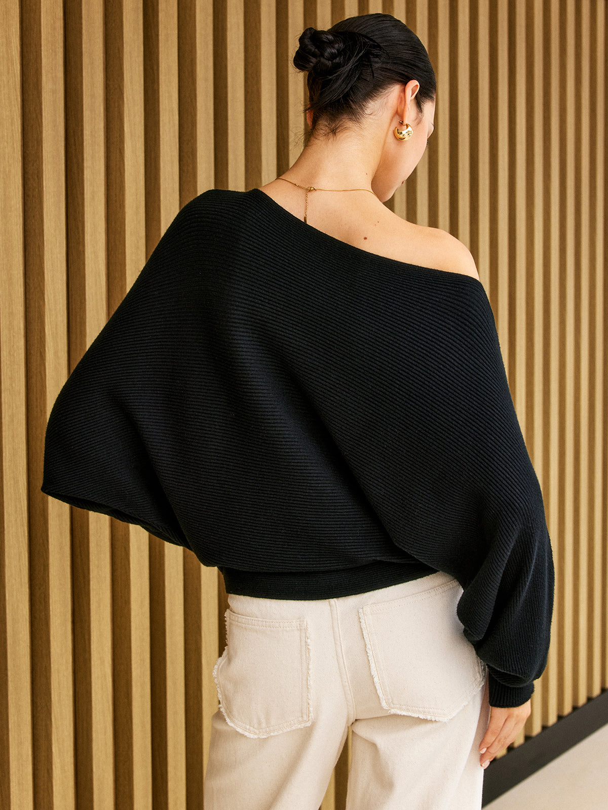 Jourdan | One Shoulder Sweater